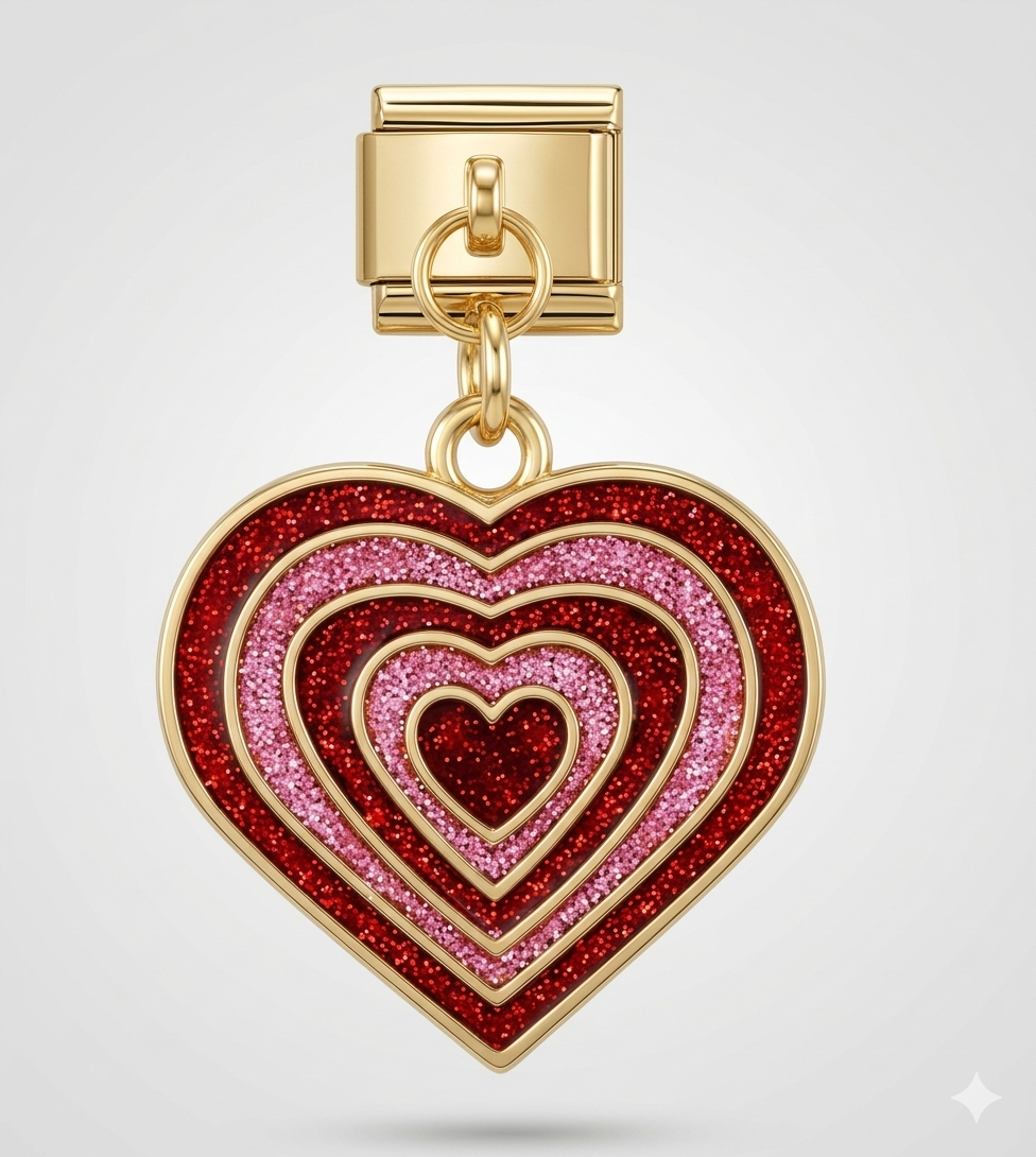 Layered Heart ❤️✨