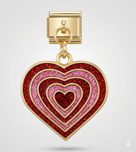 Layered Heart ❤️✨